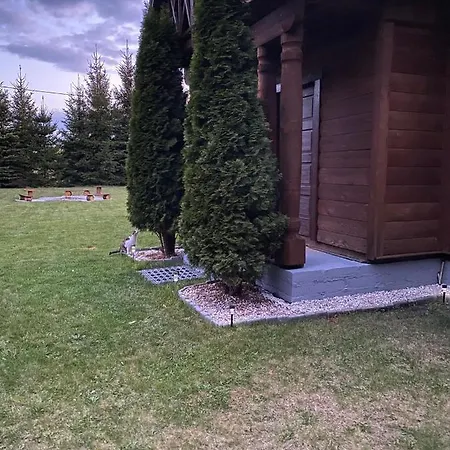 Domek Drewniany Z Kominkiem Holiday home Tomczyn