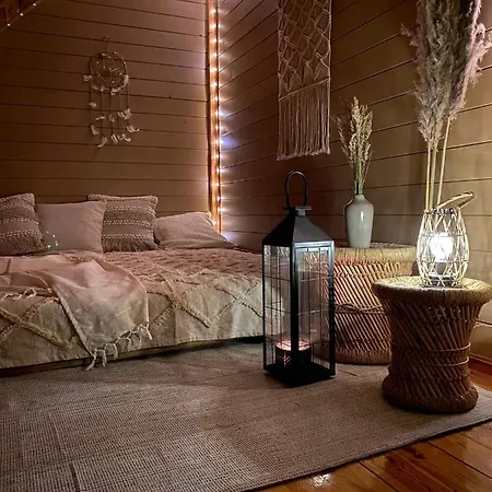 Domek Drewniany Z Kominkiem Holiday home